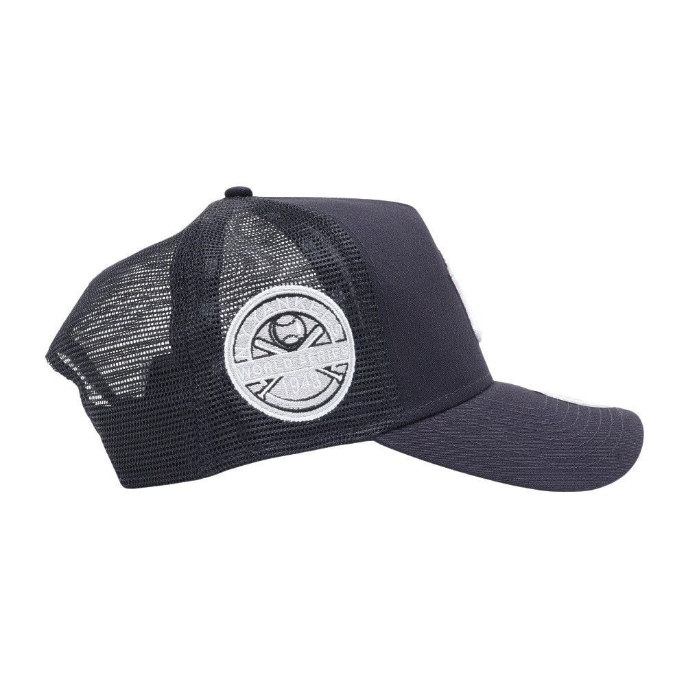 ニューエラ（NEW ERA）（メンズ、レディース）940 A-Frame トラッカー ニューヨーク・ヤンキース ネイビー キャップ 14109684
