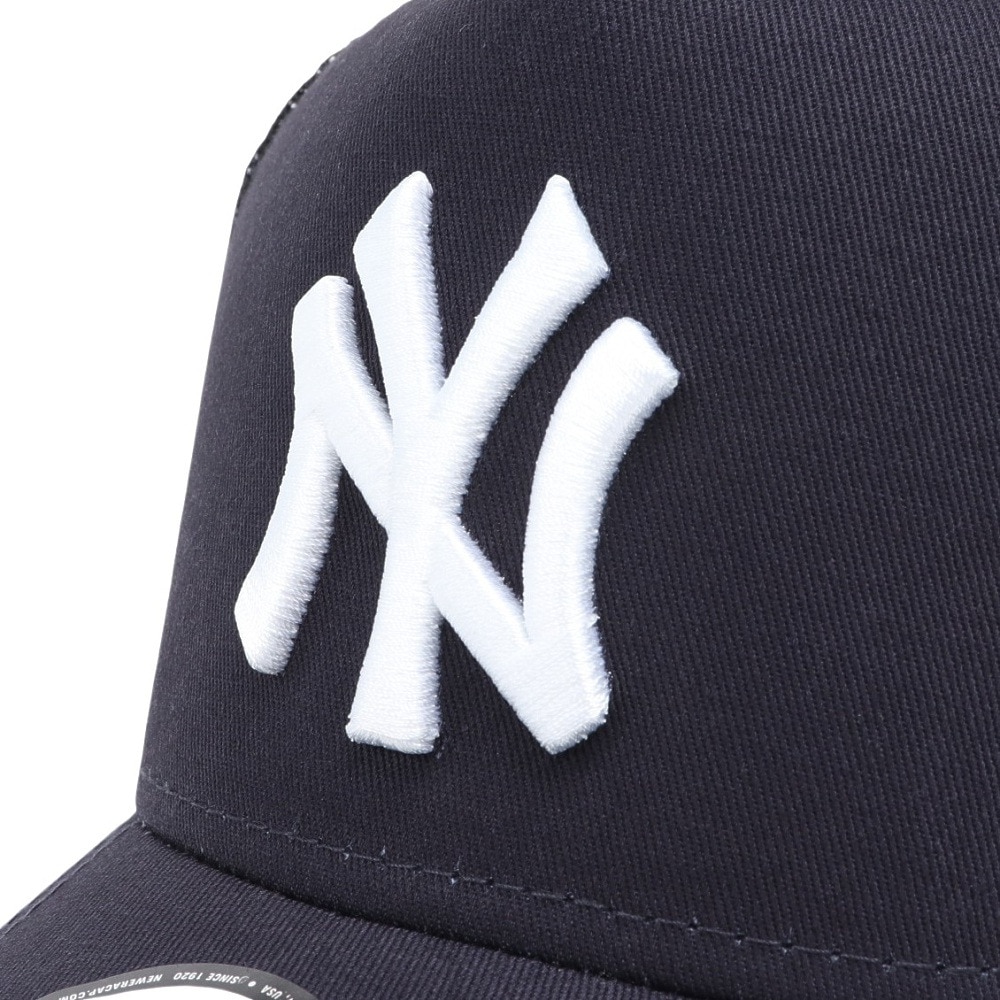 ニューエラ（NEW ERA）（メンズ、レディース）940 A-Frame トラッカー ニューヨーク・ヤンキース ネイビー キャップ 14109684