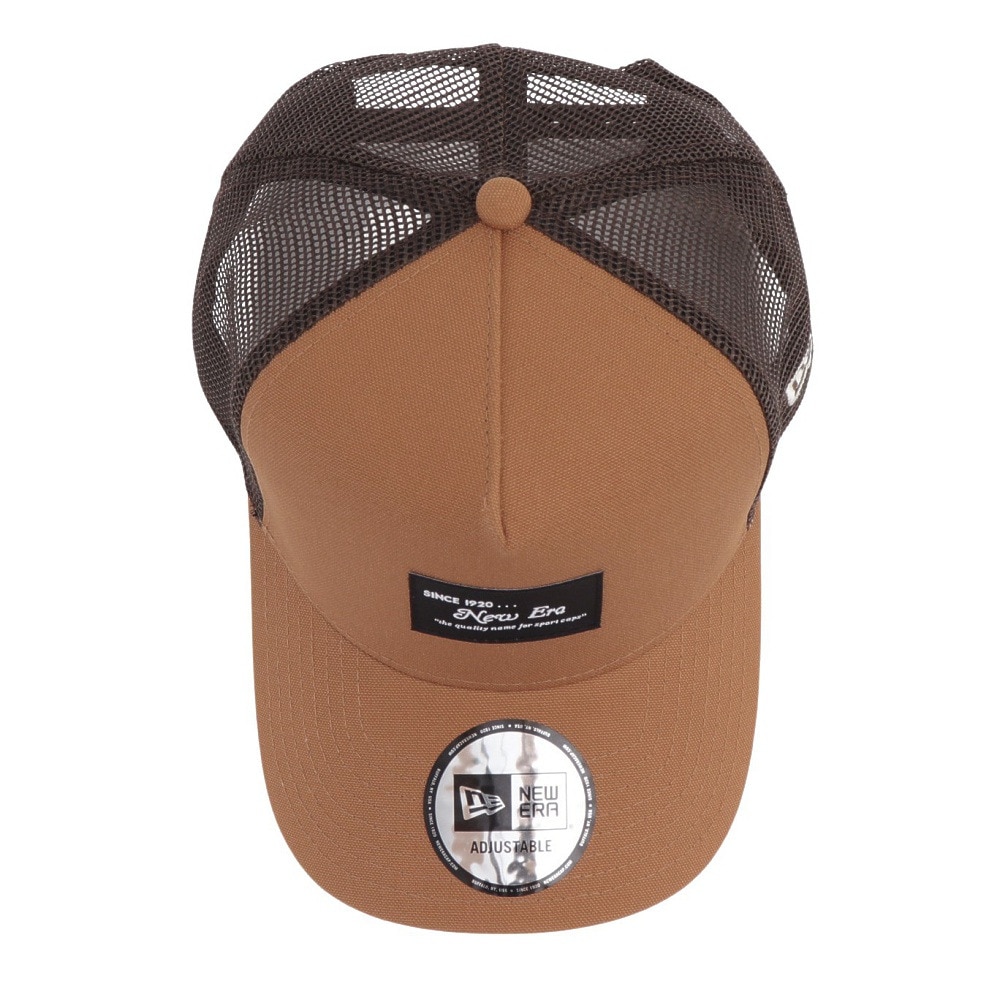 ニューエラ（NEW ERA）（メンズ、レディース）940 FORTY A-Frame トラッカー ダックキャンバス ウーブンパッチ キャップ 14109725