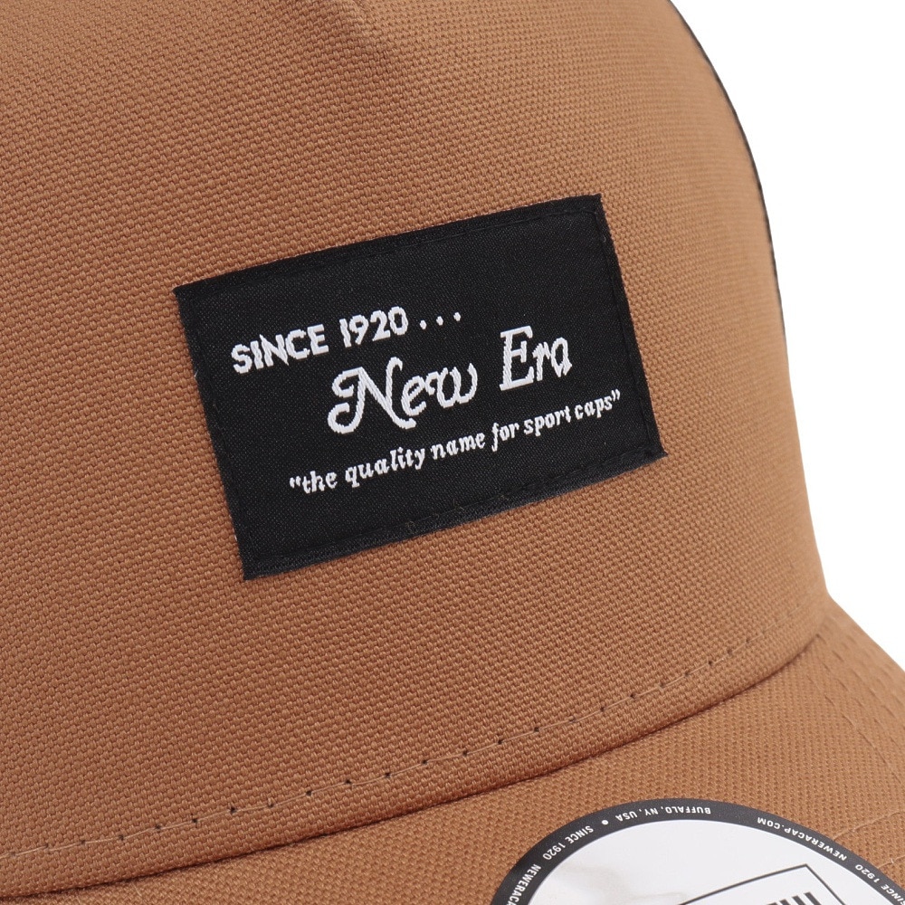 ニューエラ（NEW ERA）（メンズ、レディース）940 FORTY A-Frame トラッカー ダックキャンバス ウーブンパッチ キャップ 14109725