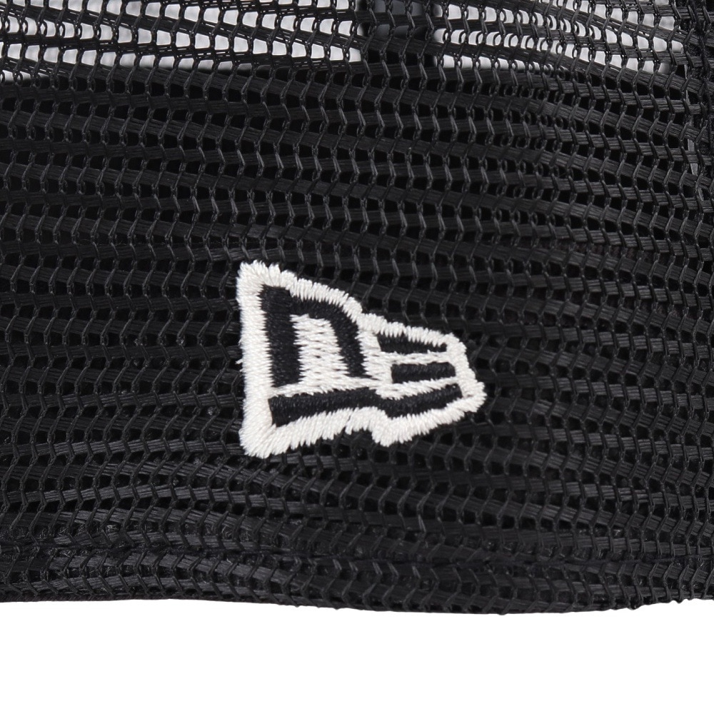 ニューエラ（NEW ERA）（メンズ、レディース）940 A-Frame トラッカー ダックキャンバス ウーブンパッチ ブラック キャップ 14109726