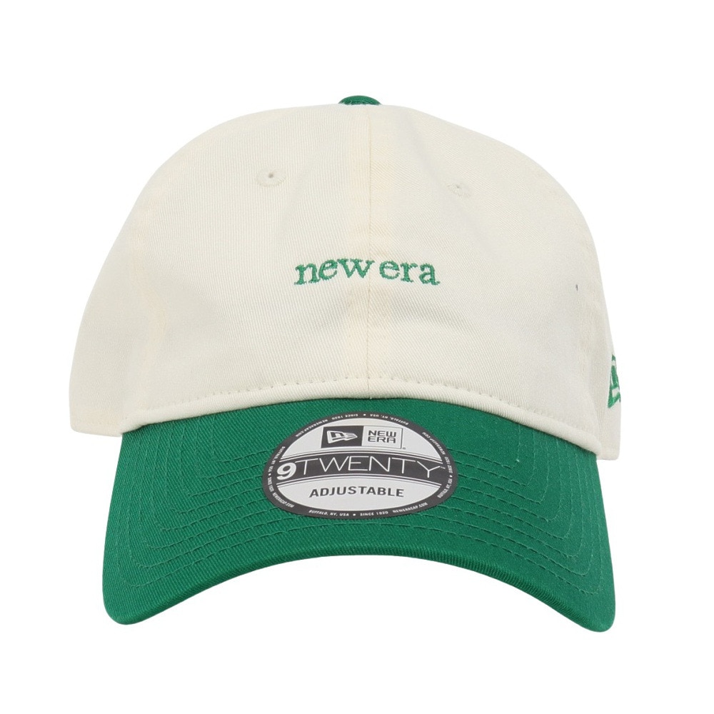 ニューエラ（NEW ERA）（メンズ、レディース）帽子 キャップ 9TWENTY 2-Tone クローム ケリーグリーンバイザー 56-60cm 14109804 スポーツキャップ