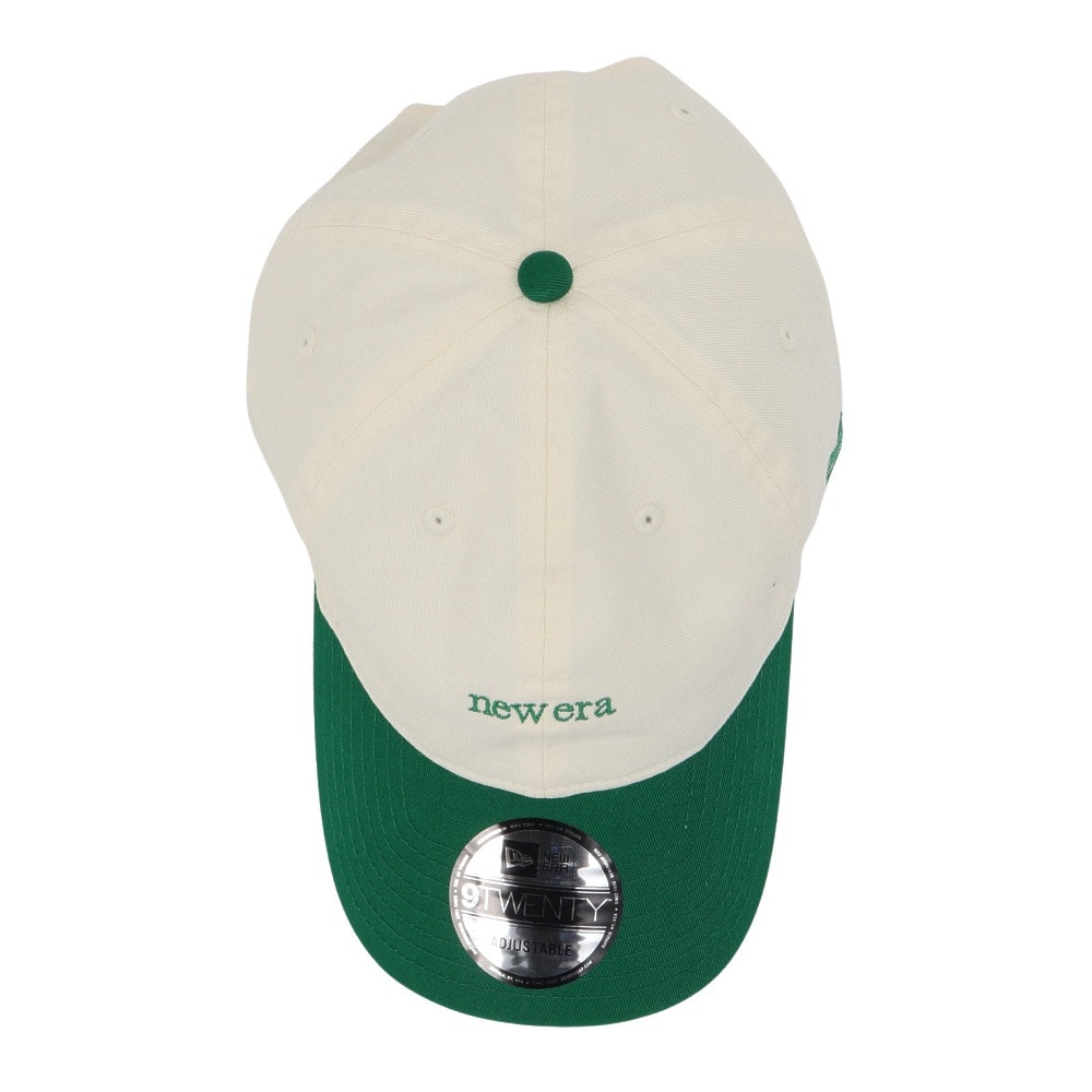 ニューエラ（NEW ERA）（メンズ、レディース）帽子 キャップ 9TWENTY 2-Tone クローム ケリーグリーンバイザー 56-60cm 14109804 スポーツキャップ