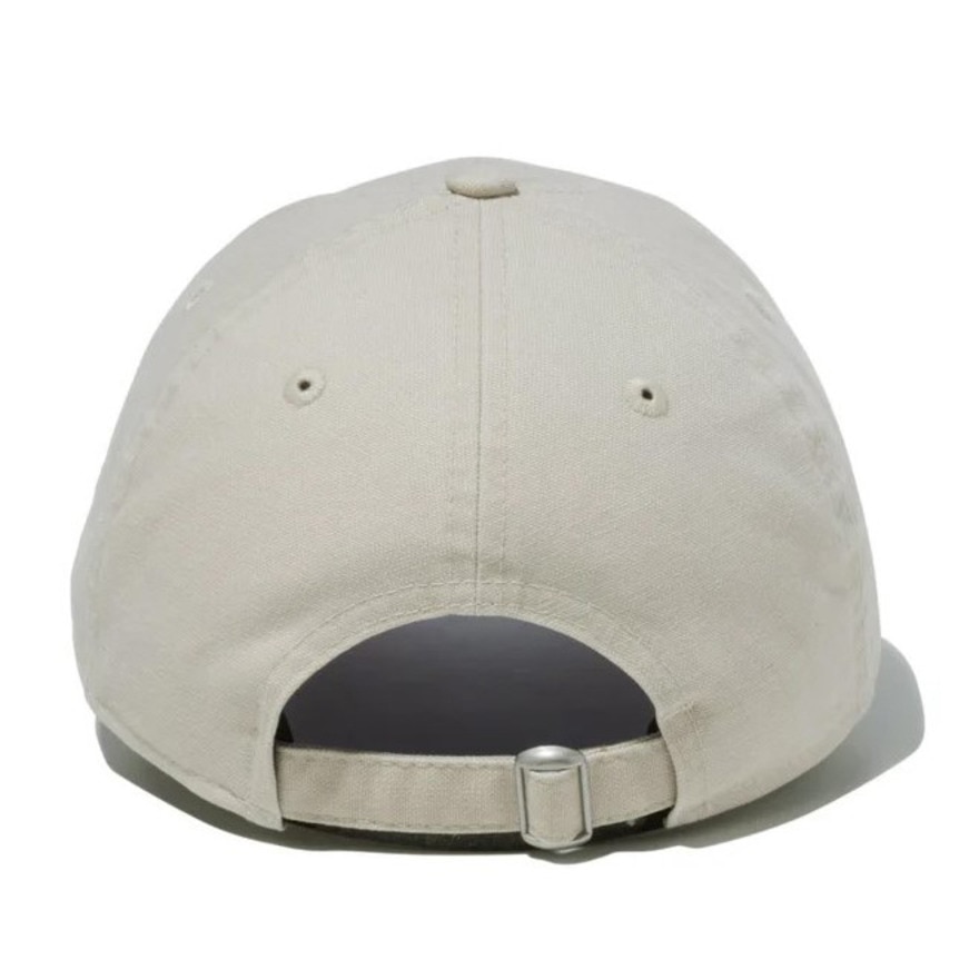 ニューエラ（NEW ERA）（メンズ、レディース）9TWENTY Leather Patch ダックキャンバス キャップ ストーン 14109824 大きいサイズ