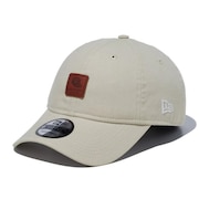 ニューエラ（NEW ERA）（メンズ、レディース）9TWENTY Leather Patch ダックキャンバス キャップ ストーン 14109824