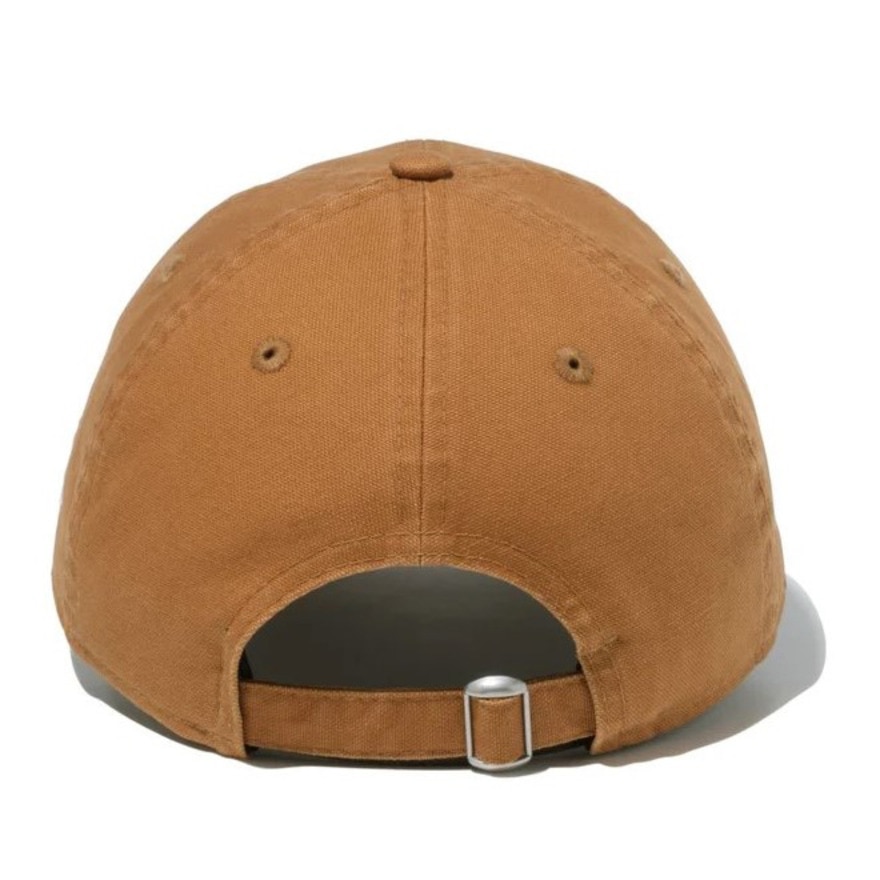 ニューエラ（NEW ERA）（メンズ、レディース）9TWENTY Leather Patch ダックキャンバス キャップ ライトブロンズ 14109826 大きいサイズ