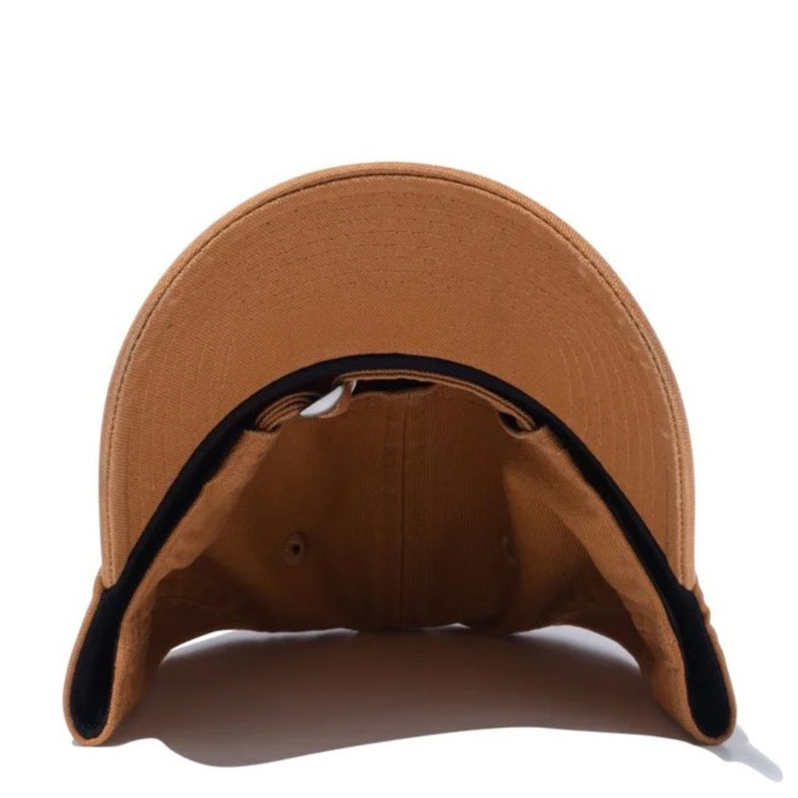 ニューエラ（NEW ERA）（メンズ、レディース）9TWENTY Leather Patch ダックキャンバス キャップ ライトブロンズ 14109826 大きいサイズ