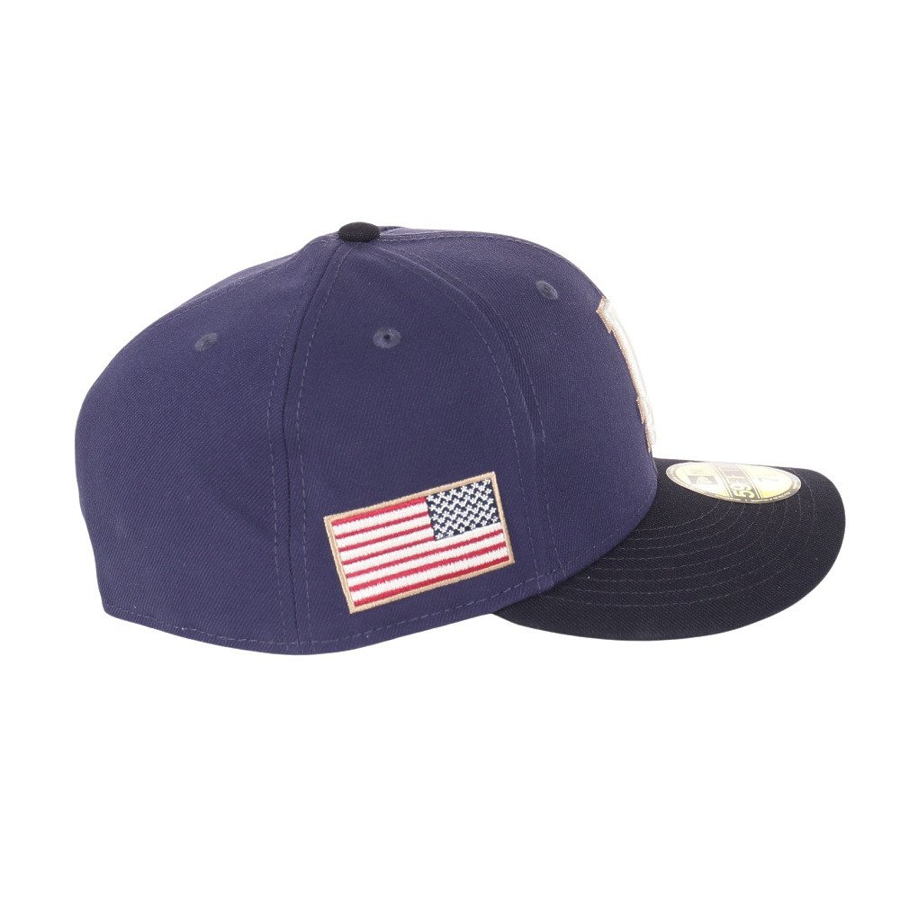 ニューエラ（NEW ERA）（メンズ）帽子 バイザー PC 59FIFTY Stars & Stripes ロサンゼルス・ドジャース 14109866