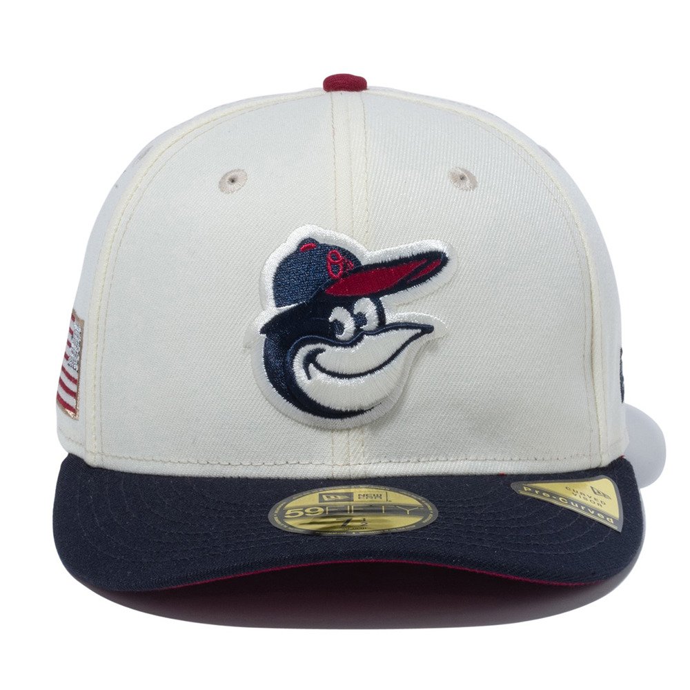 ニューエラ（NEW ERA）（メンズ）PC 59FIFTY Stars & Stripes ボルティモア・オリオールズ キャップ 14109867