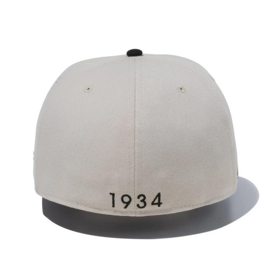 ニューエラ（NEW ERA）（メンズ、レディース）59FIFTY 読売ジャイアンツ キャップ ストーン/ブラック 14109869