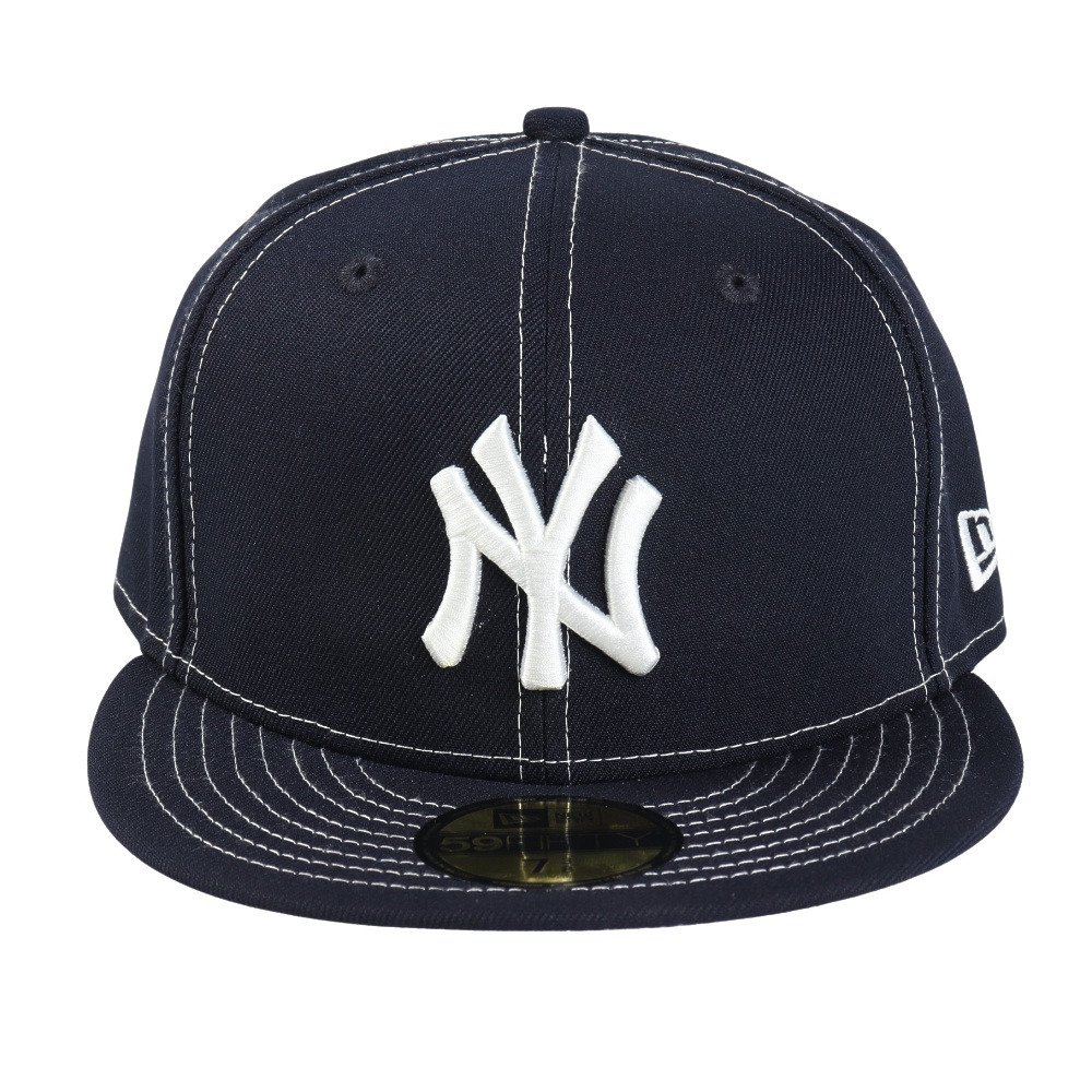 ニューエラ（NEW ERA）（メンズ）59FIFTY White Stitches ニューヨーク・ヤンキース キャップ 14109877 大きいサイズ