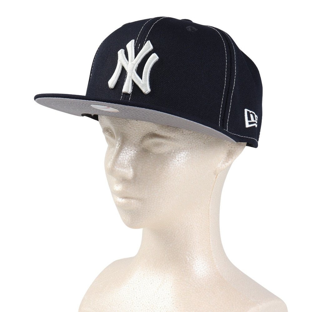 ニューエラ（NEW ERA）（メンズ）59FIFTY White Stitches ニューヨーク・ヤンキース キャップ 14109877 大きいサイズ