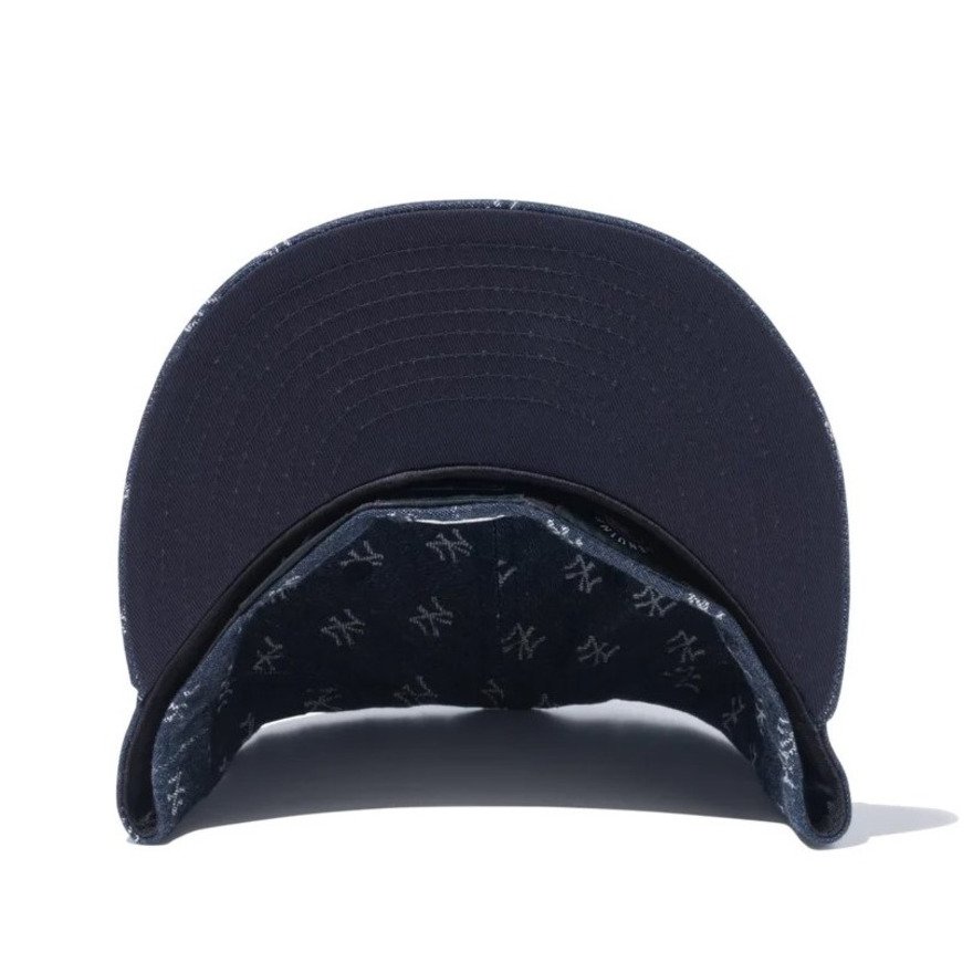 ニューエラ（NEW ERA）（メンズ）59FIFTY MLB Jacquard ニューヨーク・ヤンキース ネイビー×クローム キャップ 14109887 大きいサイズ