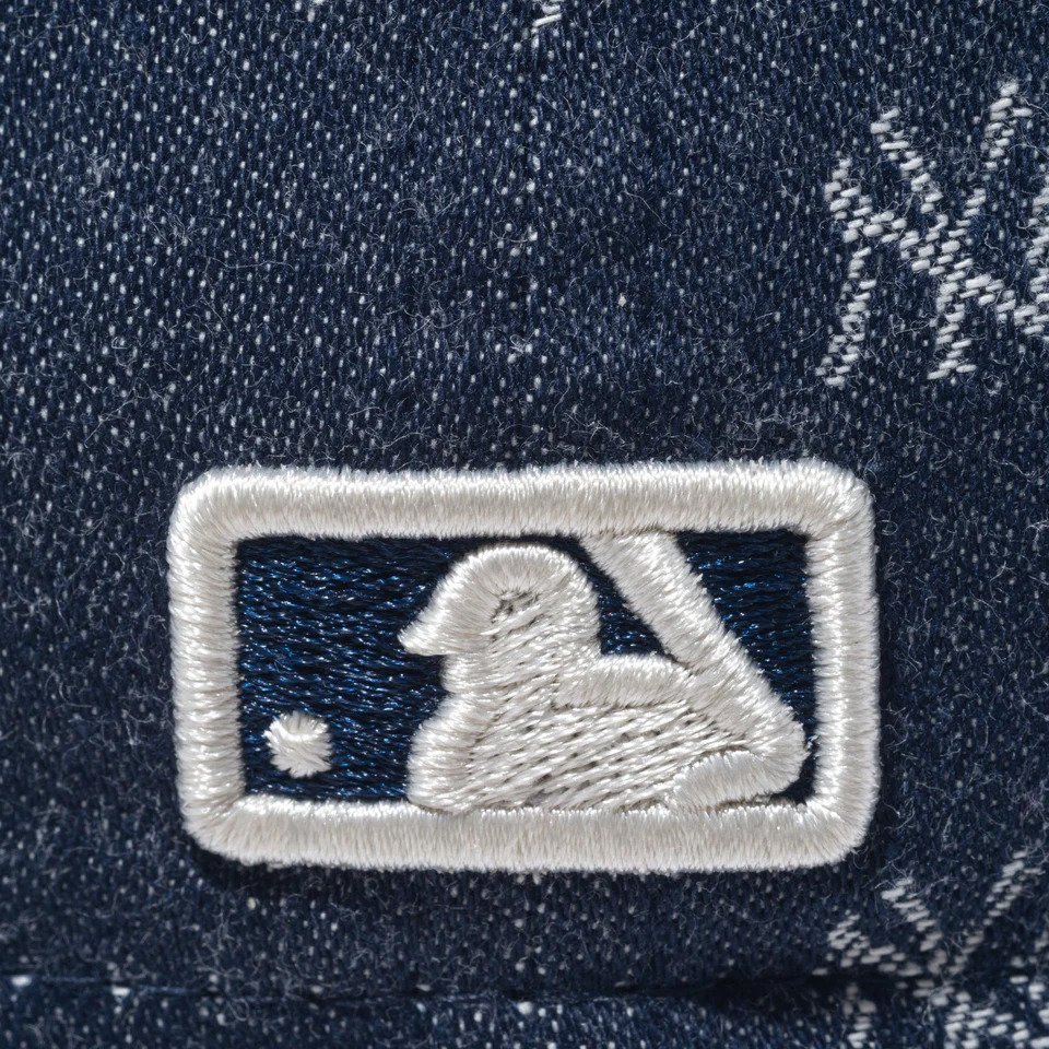 ニューエラ（NEW ERA）（メンズ）59FIFTY MLB Jacquard ニューヨーク・ヤンキース ネイビー×クローム キャップ 14109887 大きいサイズ