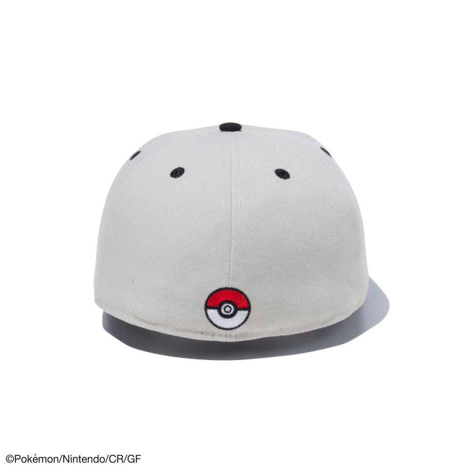 ニューエラ（NEW ERA）（メンズ、レディース）59FIFTY ポケモン ピカチュウ ボックスロゴ ストーン ブラックバイザー キャップ 14124364 大きいサイズ