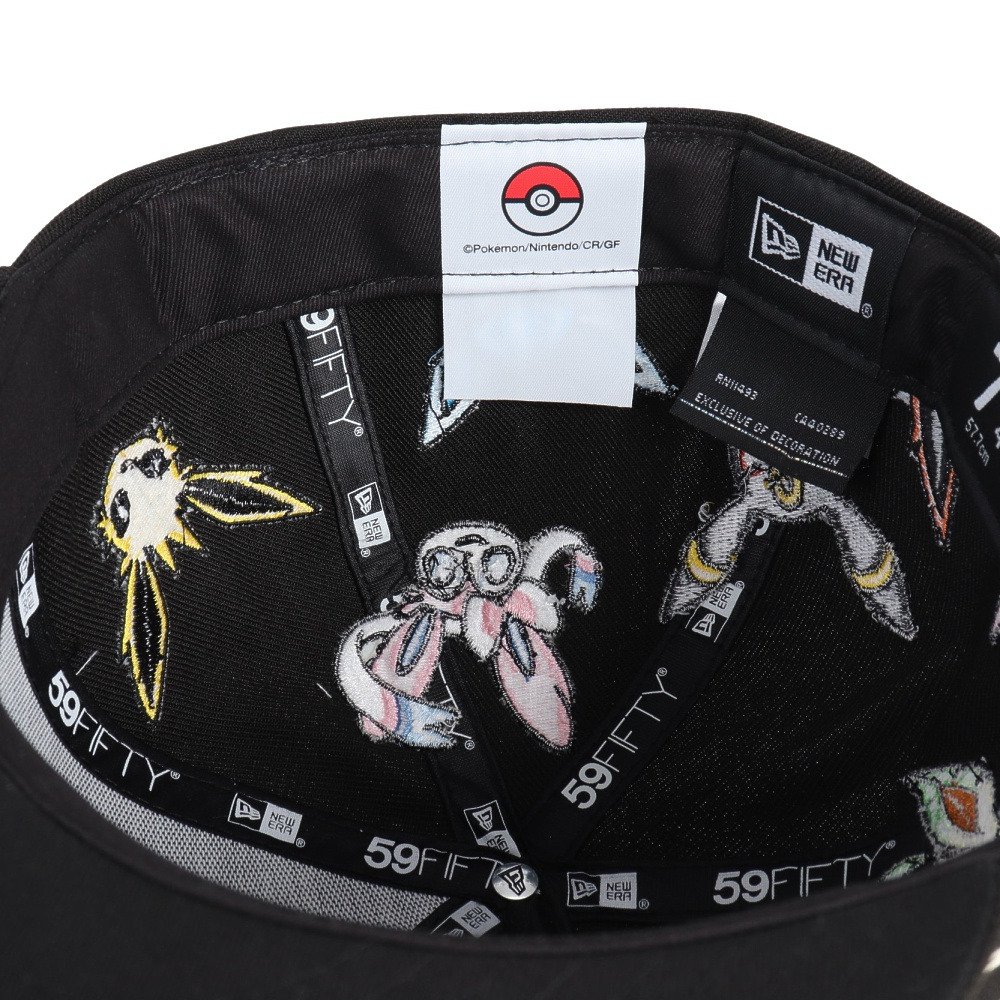 ニューエラ（NEW ERA）（メンズ、レディース）キャップ 59FIFTY ポケモン イーブイフレンズ 14124365 大きいサイズ