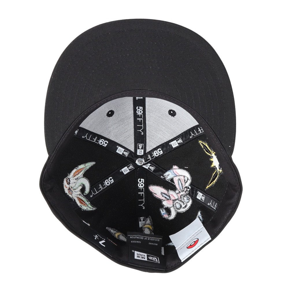 ニューエラ（NEW ERA）（メンズ、レディース）キャップ 59FIFTY ポケモン イーブイフレンズ 14124365 大きいサイズ