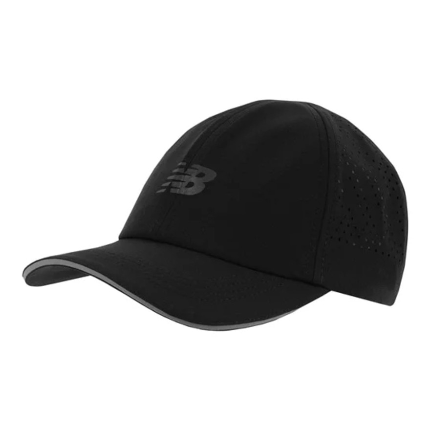 ニューバランス（new balance）（メンズ、レディース）レーザー パフォーマンス ランニング キャップ LAH21102BK 帽子 吸汗速乾