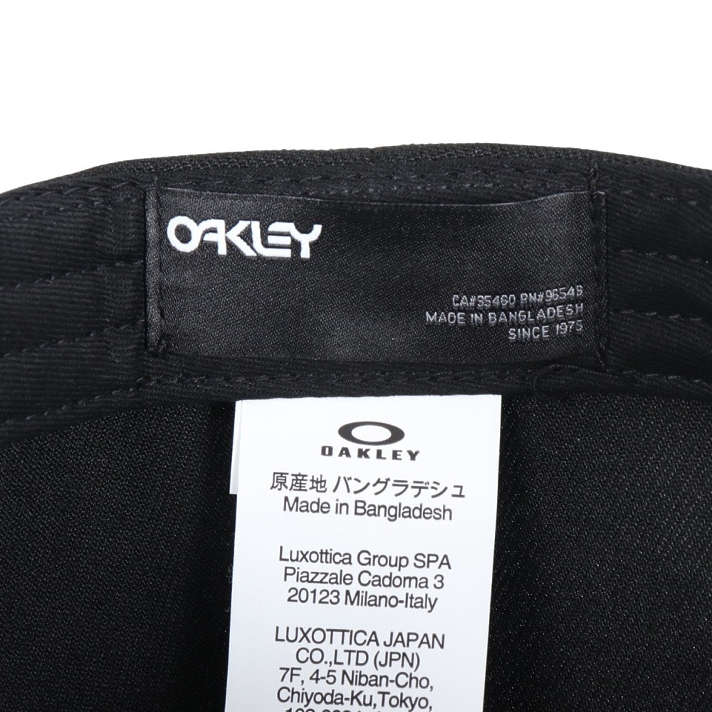 オークリー（OAKLEY）（メンズ）キャップ MARK III FOS901496-02E 黒 フリーサイズ