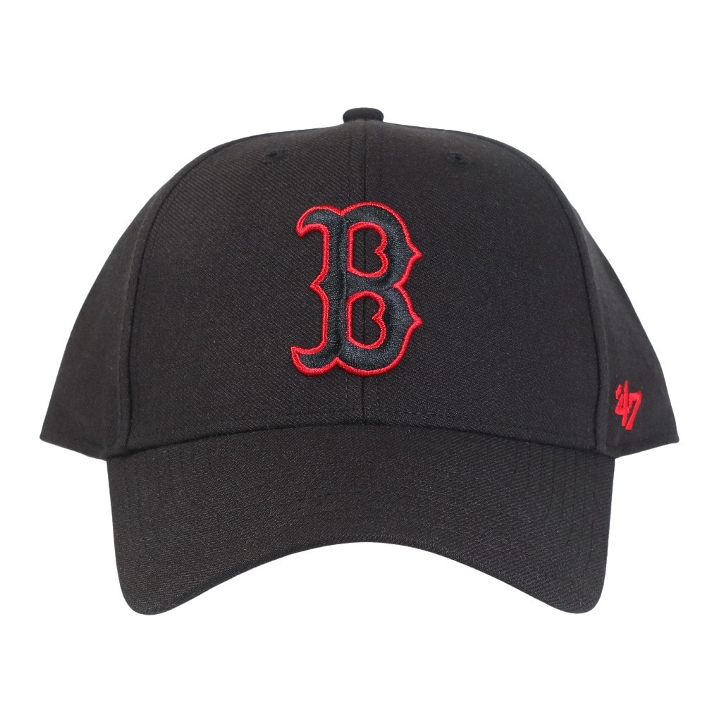 フォーティーセブン（47）（メンズ）キャップ RED SOX 47 MVP BLACK B-MVP02WBV-BKC MLB ボストン・レッドソックス