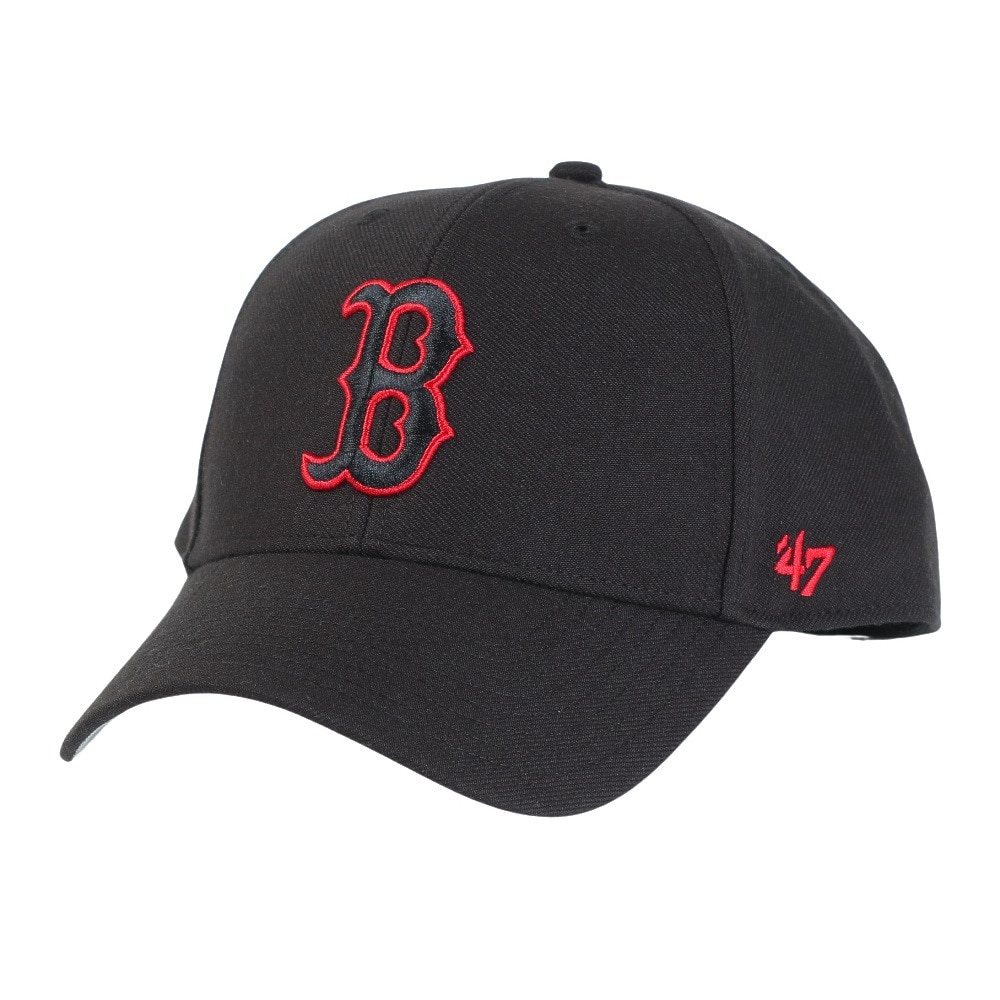 フォーティーセブン（47）（メンズ）キャップ RED SOX 47 MVP BLACK B-MVP02WBV-BKC MLB ボストン・レッドソックス