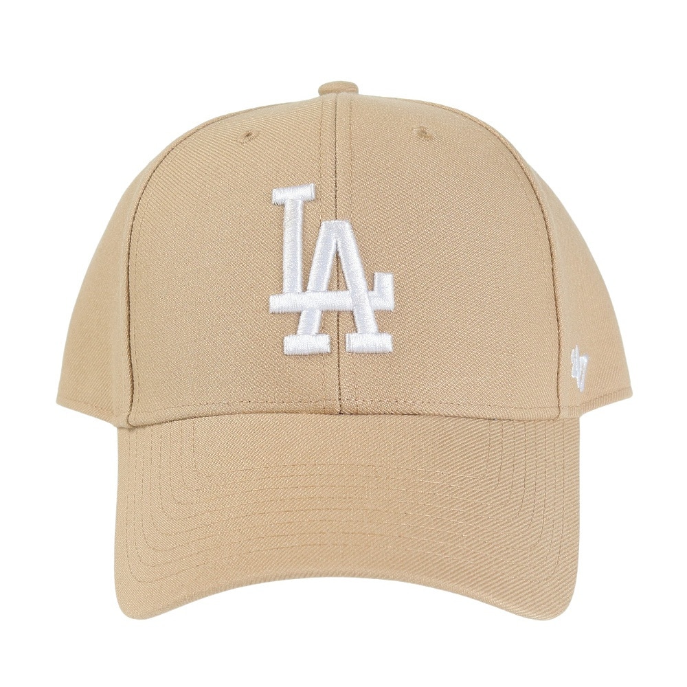 フォーティーセブン（47）（メンズ）キャップ DODGERS 47 MVP KHAKI×WHITE LOGO B-MVP12WBV-KHC MLB ロサンゼルス・ドジャース