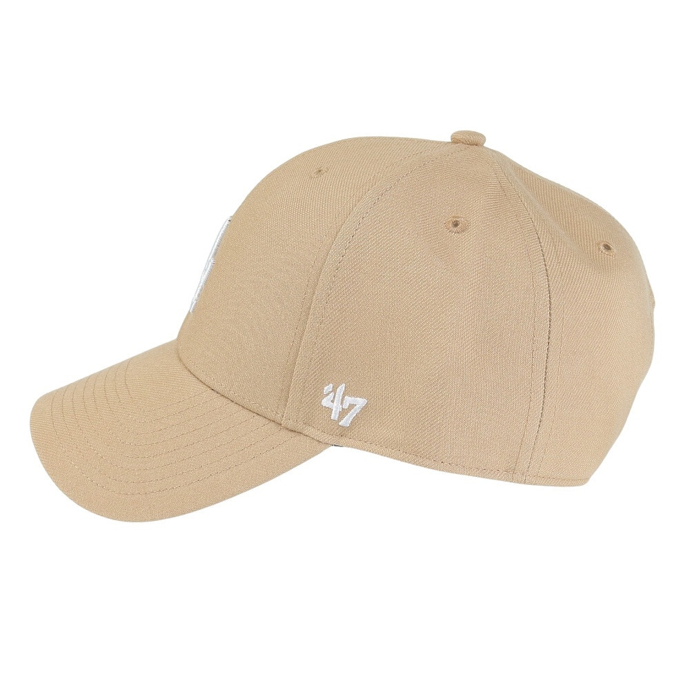 フォーティーセブン（47）（メンズ）キャップ DODGERS 47 MVP KHAKI×WHITE LOGO B-MVP12WBV-KHC MLB ロサンゼルス・ドジャース