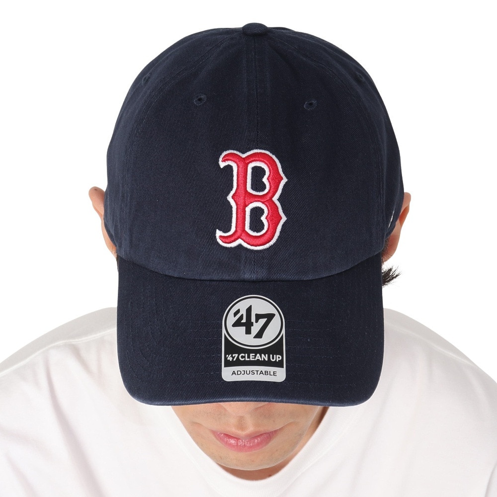 フォーティーセブン（47）（メンズ）キャップ RED SOX 47 CLEAN UP NAVY B-RGW02GWS-NYX MLB ボストン・レッドソックス