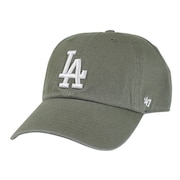 フォーティーセブン（47）（メンズ）キャップ DODGERS 47 CLEAN UP MOSS×WHITE LOGO B-RGW12GWSNL-MSG MLB ロサンゼルス・ドジャース