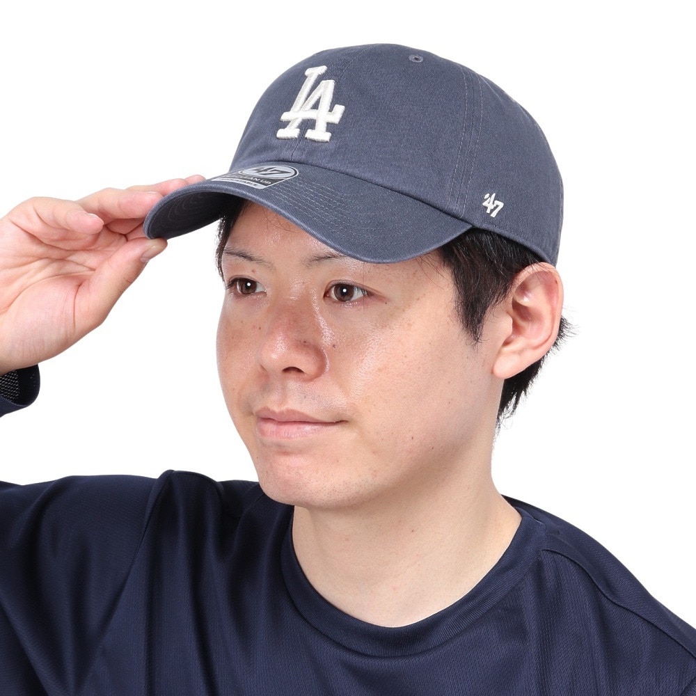 フォーティーセブン（47）（メンズ）キャップ DODGERS 47 CLEAN UP VINTAGE NAVY B-RGW12GWSNL-VNF MLB ロサンゼルス・ドジャース