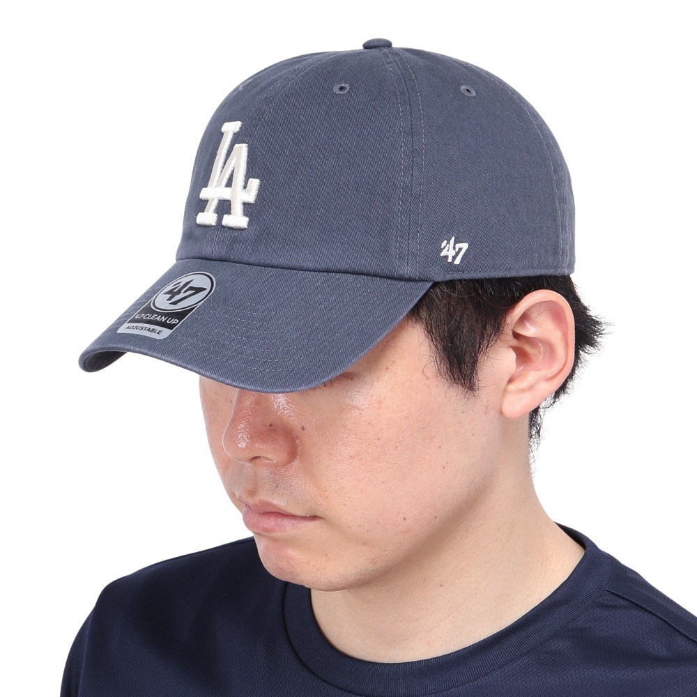 フォーティーセブン（47）（メンズ）キャップ DODGERS 47 CLEAN UP VINTAGE NAVY B-RGW12GWSNL-VNF MLB ロサンゼルス・ドジャース