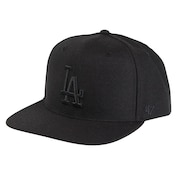 (メンズ)キャップ DODGERS SURE SHOT 47 CAPTAIN BLACK×BLACK B-SRS12WBP-BKF MLB ロサンゼルス・ドジャース