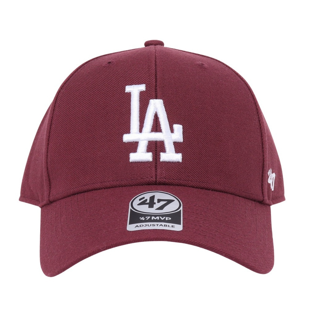 フォーティーセブン（47）（メンズ）ロサンゼルス・ドジャース 47 MVP Dark Maroon キャップ B-MVP12WBV-KMA