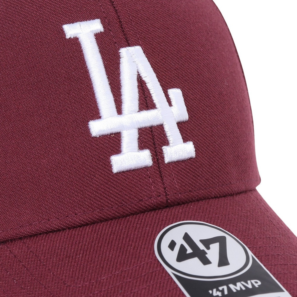 フォーティーセブン（47）（メンズ）ロサンゼルス・ドジャース 47 MVP Dark Maroon キャップ B-MVP12WBV-KMA