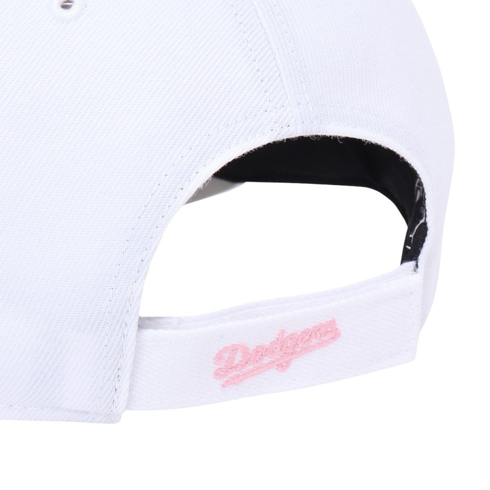 フォーティーセブン（47）（メンズ）ロサンゼルス・ドジャース 47 MVP White×Rose Logo キャップ B-MVP12WBV-WHD