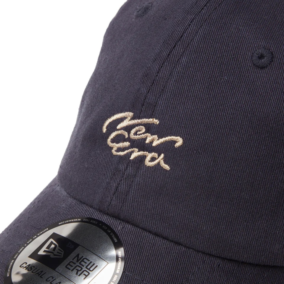 ニューエラ（NEW ERA）（メンズ、レディース）カジュアルクラシック Handwritten ロゴキャップ 14307377 ネイビー
