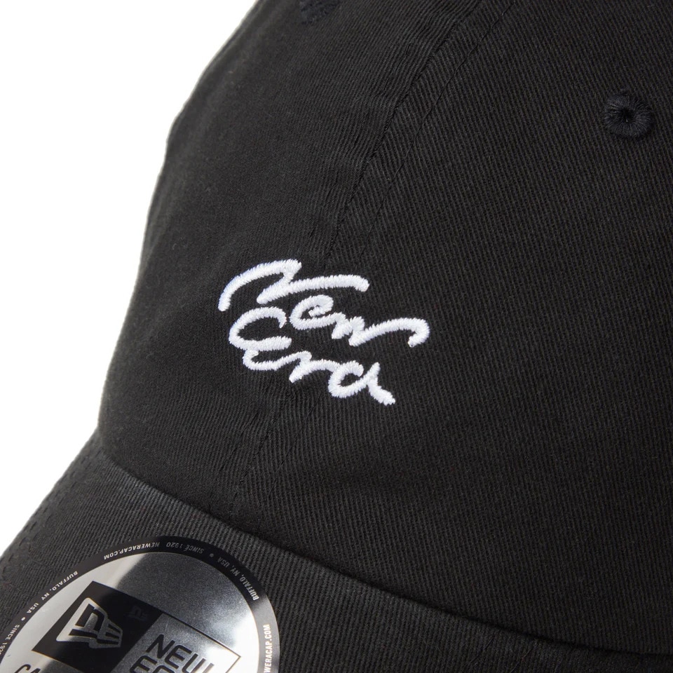 ニューエラ（NEW ERA）（メンズ、レディース）カジュアルクラシック Handwritten ロゴキャップ 14307380 黒
