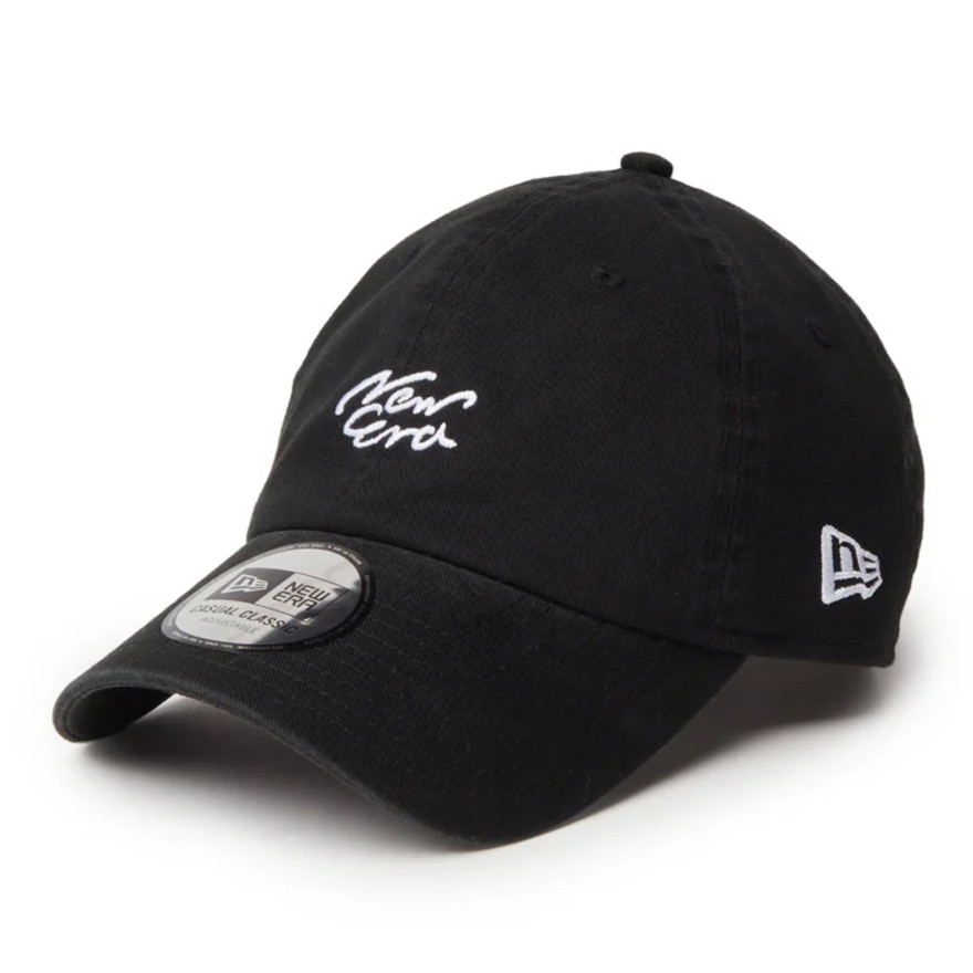 ニューエラ（NEW ERA）（メンズ、レディース）カジュアルクラシック Handwritten ロゴキャップ 14307380 黒