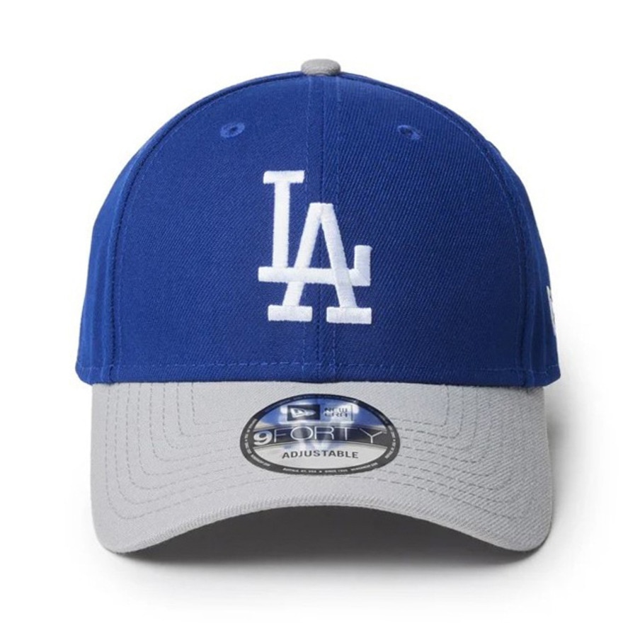 ニューエラ（NEW ERA）（メンズ、レディース）帽子 キャップ 9FORTY MLB Color Custom ロサンゼルス・ドジャース バイザー 14307469 LA ブルー