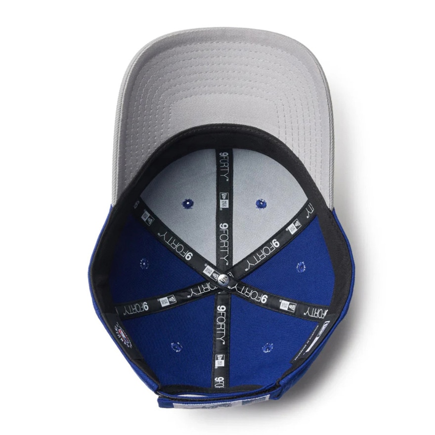 ニューエラ（NEW ERA）（メンズ、レディース）帽子 キャップ 9FORTY MLB Color Custom ロサンゼルス・ドジャース バイザー 14307469 LA ブルー