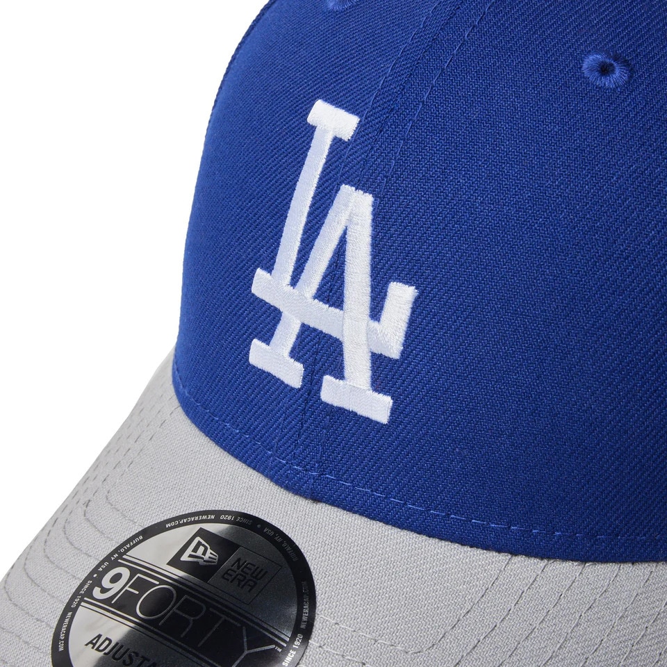ニューエラ（NEW ERA）（メンズ、レディース）帽子 キャップ 9FORTY MLB Color Custom ロサンゼルス・ドジャース バイザー 14307469 LA ブルー
