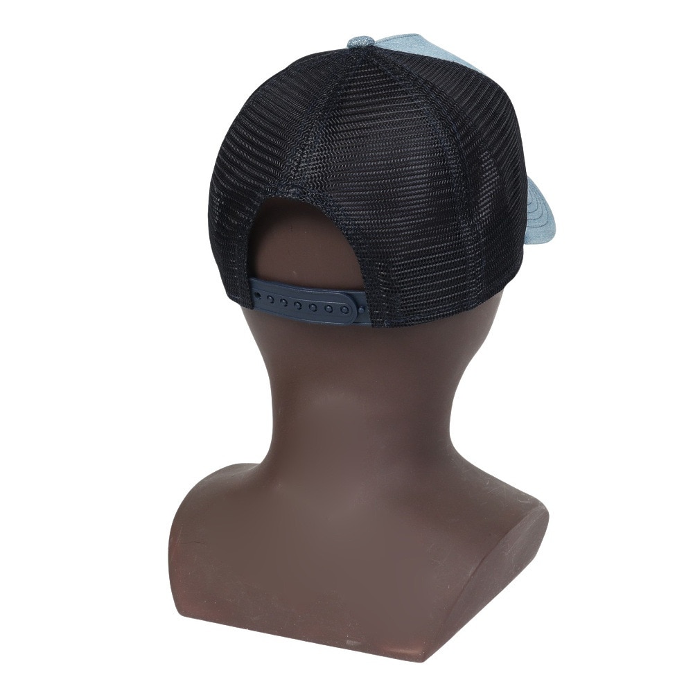 ニューエラ（NEW ERA）（メンズ、レディース）9FORTY A-Frame トラッカー Denim Leather Patch キャップ 14307480