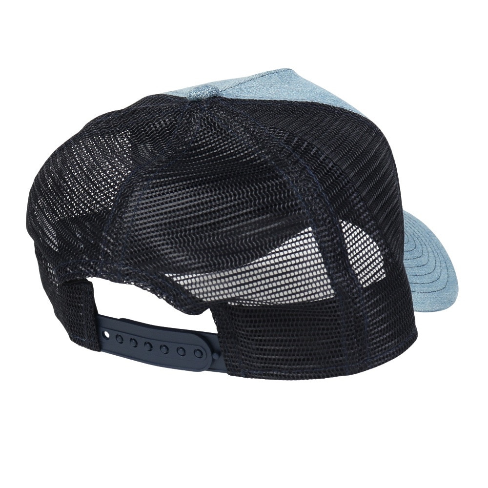 ニューエラ（NEW ERA）（メンズ、レディース）9FORTY A-Frame トラッカー Denim Leather Patch キャップ 14307480
