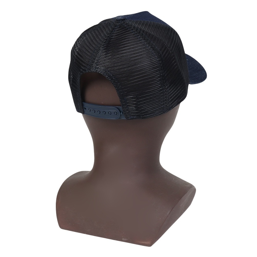 ニューエラ（NEW ERA）（メンズ、レディース）9FORTY A-Frame トラッカー Denim Leather Patch キャップ 14307481