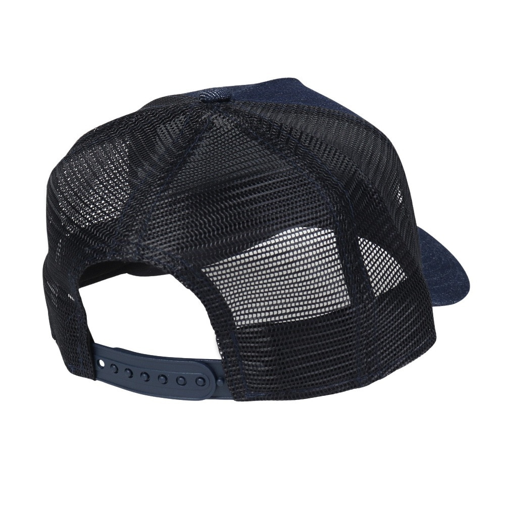 ニューエラ（NEW ERA）（メンズ、レディース）9FORTY A-Frame トラッカー Denim Leather Patch キャップ 14307481