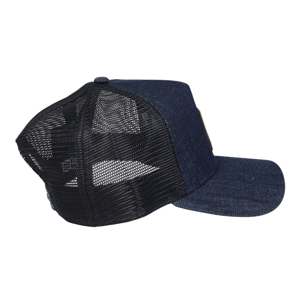 ニューエラ（NEW ERA）（メンズ、レディース）9FORTY A-Frame トラッカー Denim Leather Patch キャップ 14307481