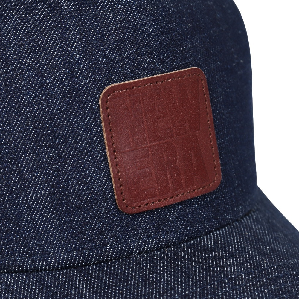 ニューエラ（NEW ERA）（メンズ、レディース）9FORTY A-Frame トラッカー Denim Leather Patch キャップ 14307481