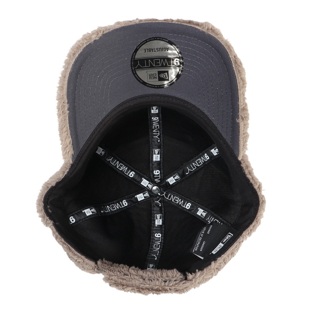 ニューエラ（NEW ERA）（メンズ、レディース）9TWENTY ミンクフリース キャップ 14307543 ブラウン