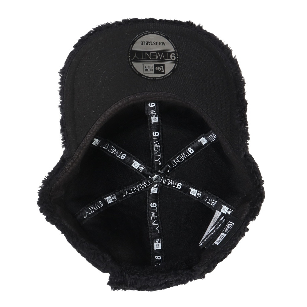 ニューエラ（NEW ERA）（メンズ、レディース）9TWENTY ミンクフリース キャップ 14307545 黒