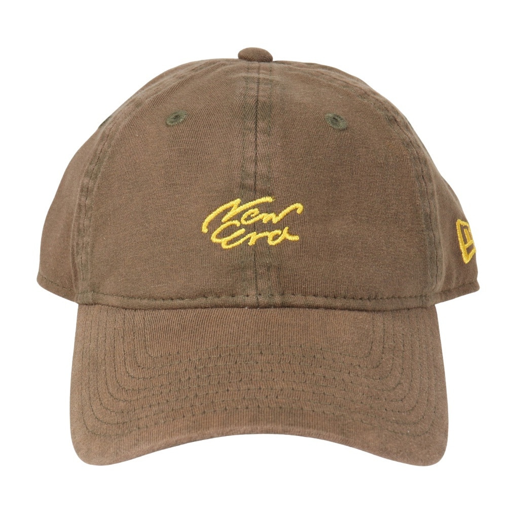 ニューエラ（NEW ERA）（メンズ、レディース）帽子 キャップ 9TWENTY Salt Wash New Era オリーブ 14307574 